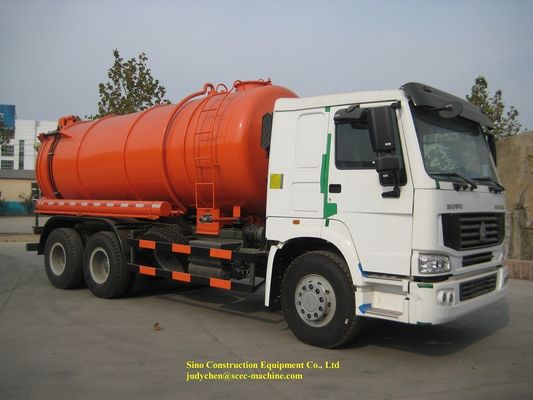 20m3 Sewage Suction Truck 20000L Sinotruk HOWO 6x4 Sewer Vacuum Truck
