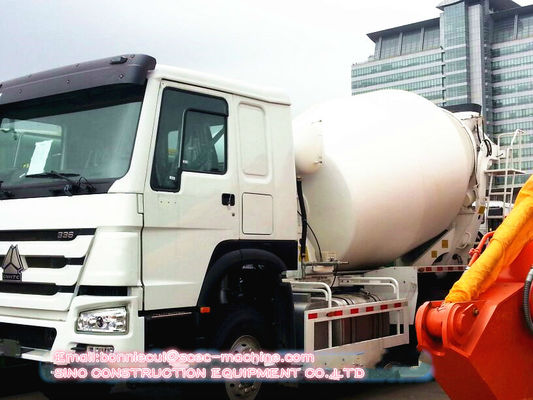 Sino Howo 8 CBM Concrete Agitator Truck Cement Mixing Truck For Construction