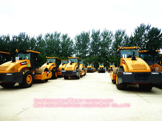 Single Drum Vibratory Compact Road Roller Heavy Construction Machinery 22 Tons