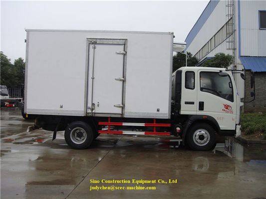 4.2m Refrigerator Box Truck Max Loading 5t Engine 140hp Howo Light Duty
