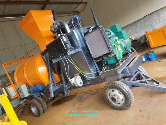 Asphalt Construction Equipment Vehicles Small Size Asphalt Concrete Mixer Machine
