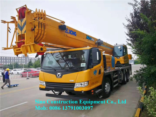 High Efficient Telescopic Boom Truck Crane XCT25 Working Radius 3m 213Kw Euro III