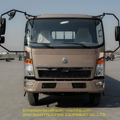 Mini Light Duty Commercial Trucks Sinotruk Homan 6 Tires 2 Ton - 10 Tons