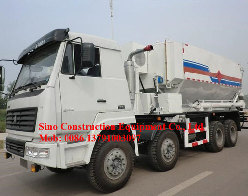 Special Purpose Truck 15ton ANFO Truck Borehole Charging Speed 200-450kg / Min