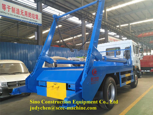 Special Purpose 10m3 Swing Arm Garbage Truck DF Or HOWO 4x2 Chassis 226hp