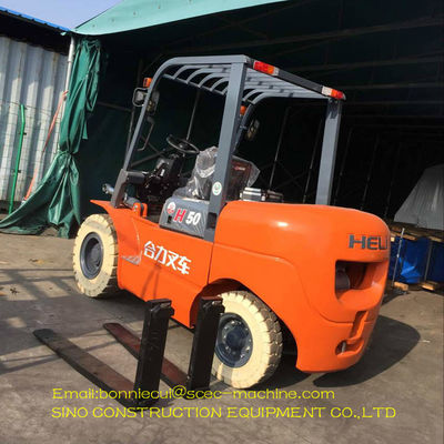 5 Ton Powered Pallet Truck / Diesel Logistic Forklift Truck 3m Lifting Height Heli CPCD50