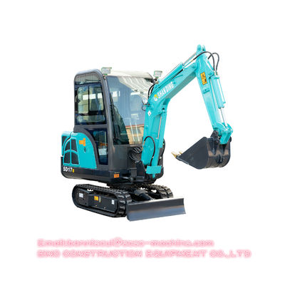 SD17B Certificated Small 1.6 Ton Hydraulic Crawler Excavator Machine