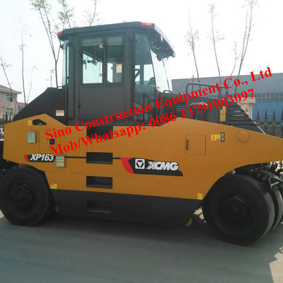 16 Tons XP163 Diesel Engines Pneumatic Rubber Tire Road Roller