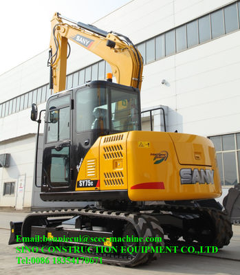 0.28 m3 7T Hydraulic Crawler Excavator Digging Machine