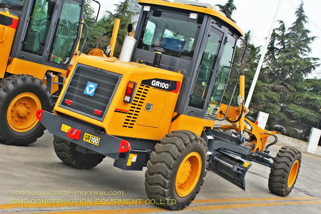 GR100 100 HP Compact Road Grader Hydraulic Construction Equipment Vehicles