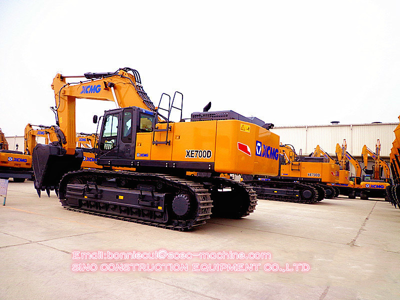 70 Ton 4.6 CBM Large Mining Crawler Excavator With 4.6m3 Bucket
