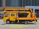 Light Chassis Truck Mounted Aerial Work Platform 18m 360 Degree Rotating