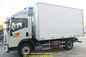 140Hp 4.5m Refrigerator Truck Light Duty Commercial Truck For Fruits Transport