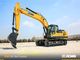 1.14m3 Middle Hydraulic Crawler Excavator XE225DK 140HP For Stone Engineering