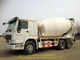 White Concrete Handling Equipment Concrete Batch Truck Easy To Operate