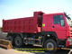 Mining Tipper Trucks 10 Wheel Construction Dump Truck WD615 Engine 336hp