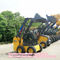 60kw Road Construction Vehicles XCMG Skid Steer Wheel Loader XT760 With Shovel Brush Snowplow