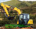 0.28 m3 7T Hydraulic Crawler Excavator Digging Machine