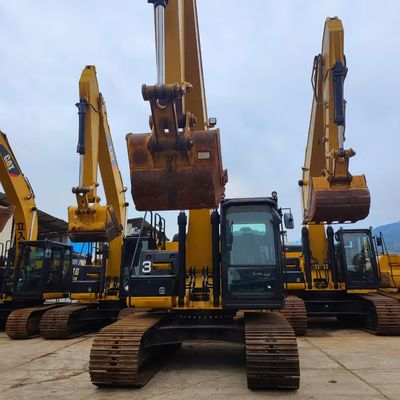 Crawler Type Used CAT 320E Excavator With Backhoe Bucket Original High Quality