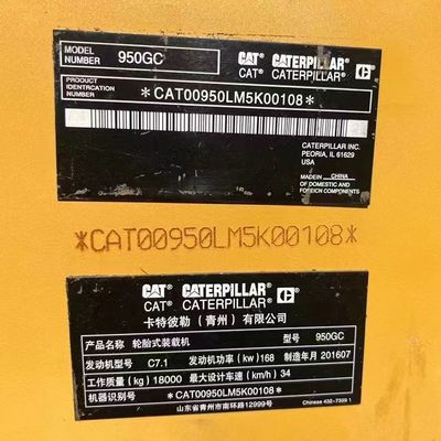 CAT  Second Hand Loader CAT 950GC Wheel Loader For Sale At A Discount