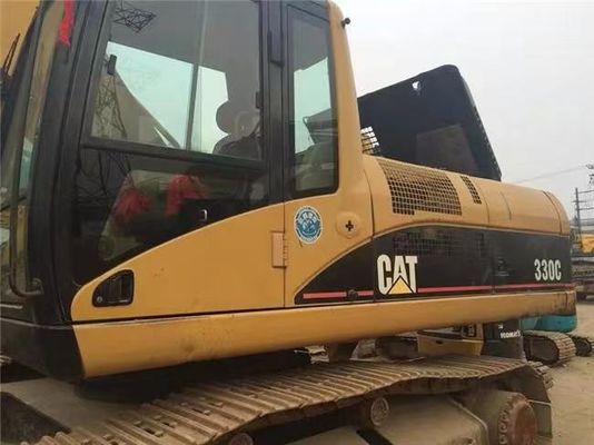 The used cat320C excavator is imported from Japan