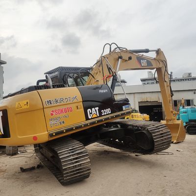 Used  320D Excavator 20 Ton For Building Agriculture Construction