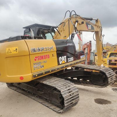 Used  320D Excavator 20 Ton For Building Agriculture Construction