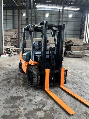 3 Tons Of Second Hand Toyota Diesel Forklift Toyota Forklift 7FD30 From Japan