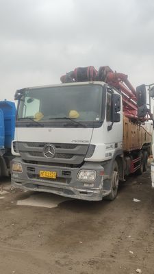 Used SANY concrete pump truck for sale, Mercedes Benz chassis