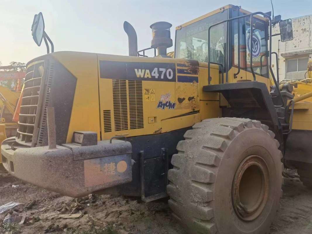 High Quality Used Komatsu WA470 Loader From China For Sale At A Low Price