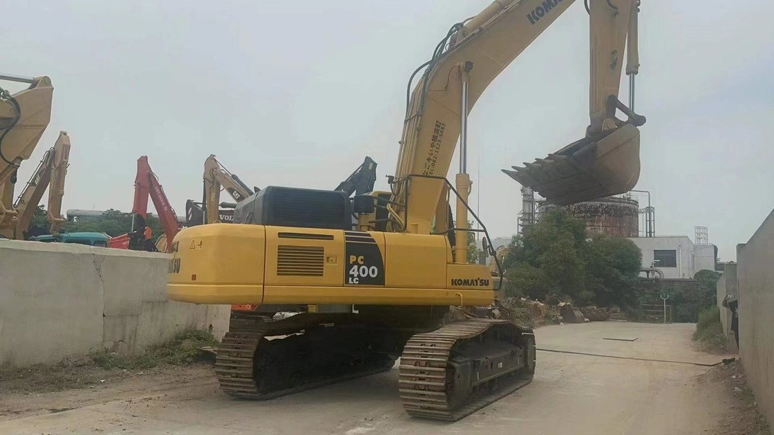 Second hand excavator Komatsu PC400, original Komatsu excavator, low-priced export