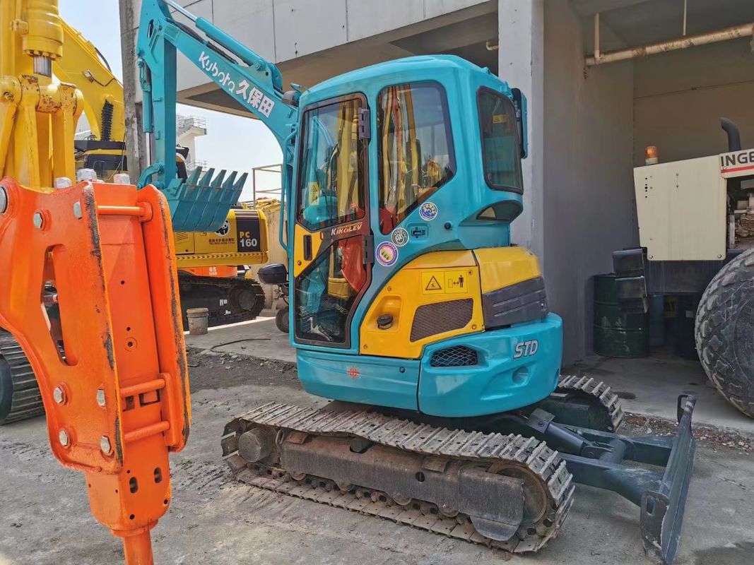 Second Hand Kubota Mini Excavator In Pretty Good Condition Available Now