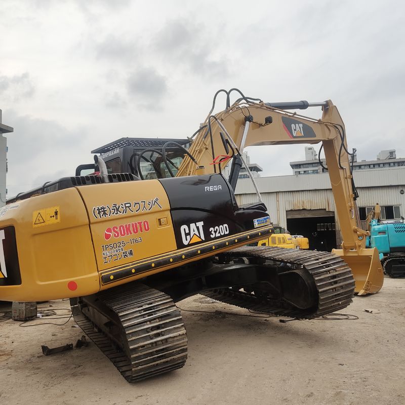 Used  320D Excavator 20 Ton For Building Agriculture Construction