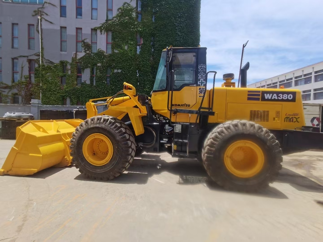 Used  Original Komatsu 380wa Loader In Good Condition For A Fair Price