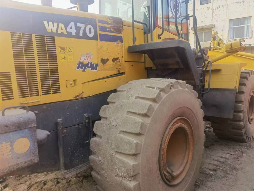 Used Japan KOMATSU Loader WA470-6 Big Loader Good Condition 7000kg Wa470 komatsu Wheel Loader WA470-6 