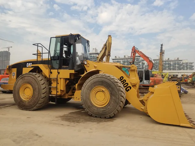 Cat Used Loader Japan Cat Cat 980g Wheel Loader Original Cat Wheel Loaders for Sale