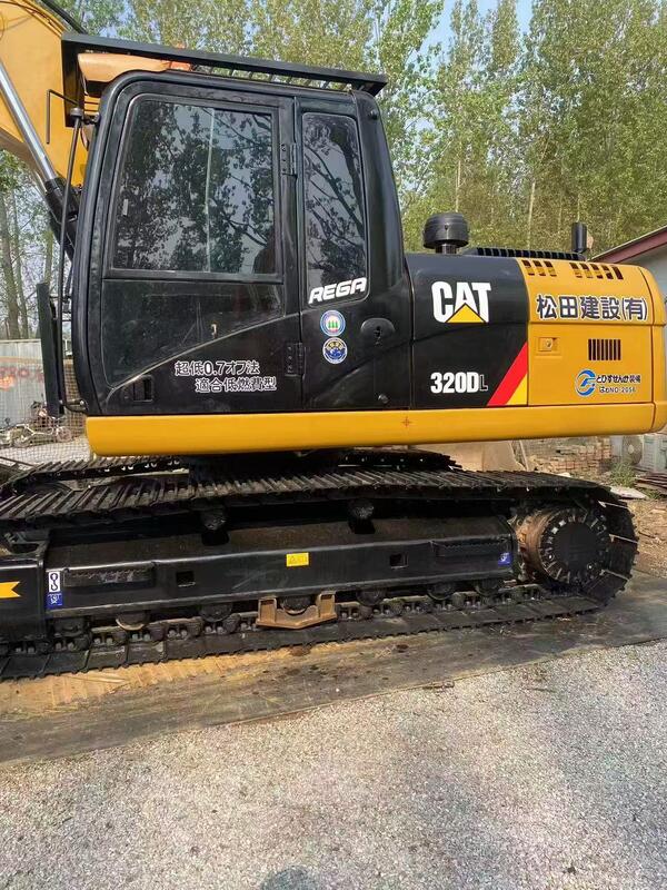Crawler Type Used CAT 320C Excavator, second hand construction equipment