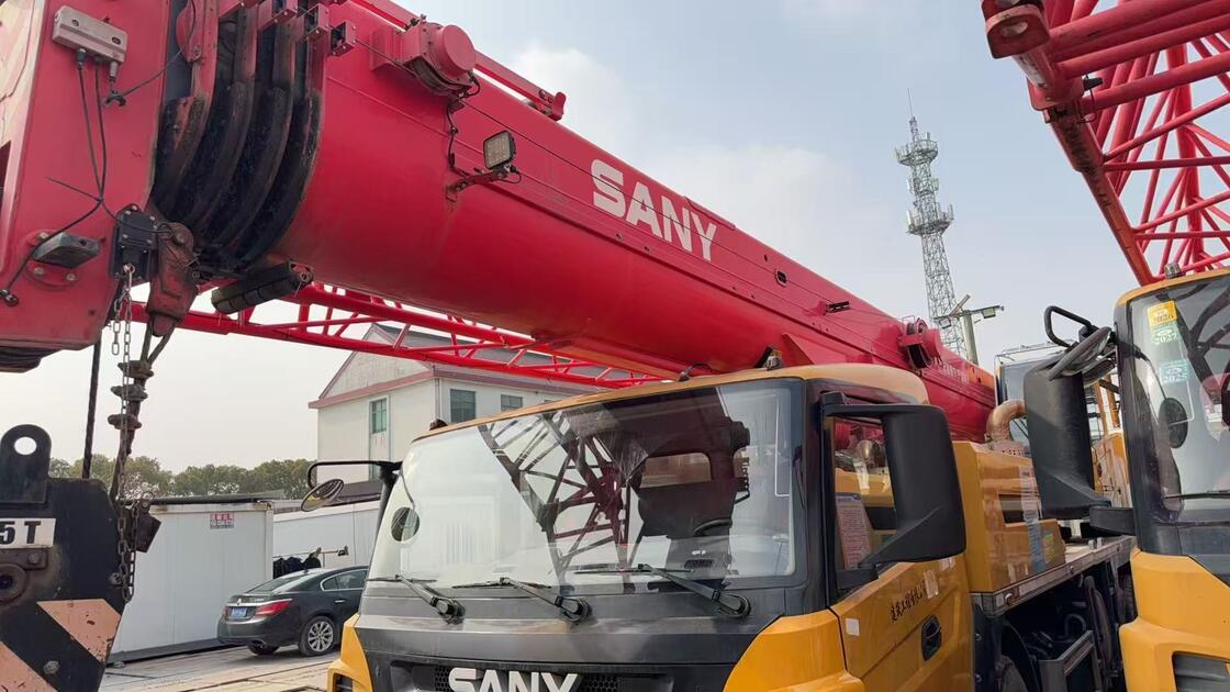 25 ton second-hand Sany truck crane, produced with original equipment in 2020