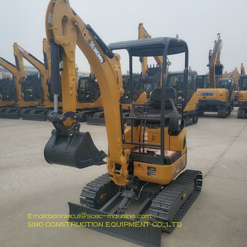 Walking Crawler Wheeled Excavator XE15U Maximum Digging Depth 2290mm 1.7 Tons
