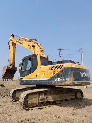 Used Hyundai 215-9s Excavator Construction Equipment Equipped With Cummins Engine