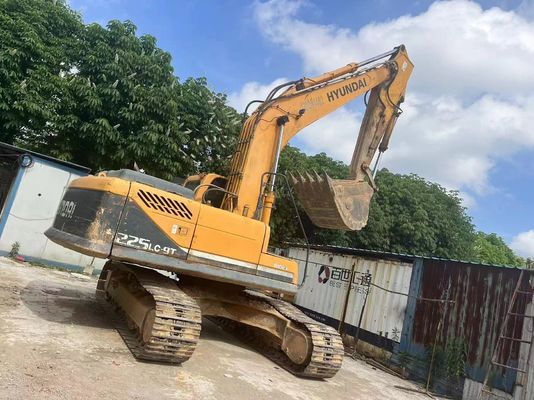 Hydraulic tracked excavator, original Hyundai 225-9T excavator Discounted Price