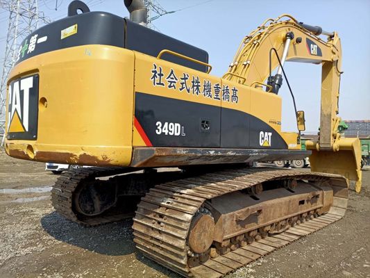 Japan Origin Used Cat Excavator 50000kg CAT 349DL Crawler Excavator with 2m³ Bucket Capacity