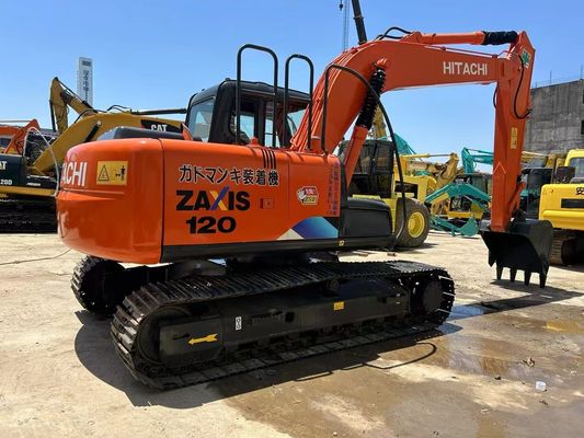 Used Japanese Zaxis 120 excavator for sale at a low price