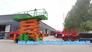 Aerial work platforms, mobile loading platforms, and mobile lifts are available in Africa, South Ame