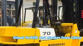 Diesel forklift and stacker from China
